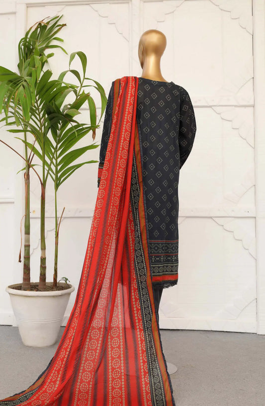 Sadabahar Embroidered Lawn Stitched Collection Vol 01 - Design 02