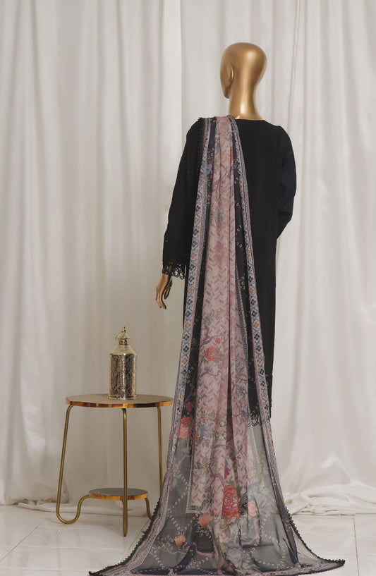 SADABAHAR Luxury Embroidered Viscose Silk Collection Vol 02 - Design 02