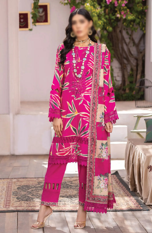 Rang E Noor Digital Printed Dobby Lawn Collection - Design-02