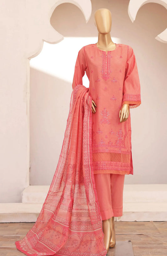 Qalamkar with Fancy Dupatta Vol 03 - Design 02