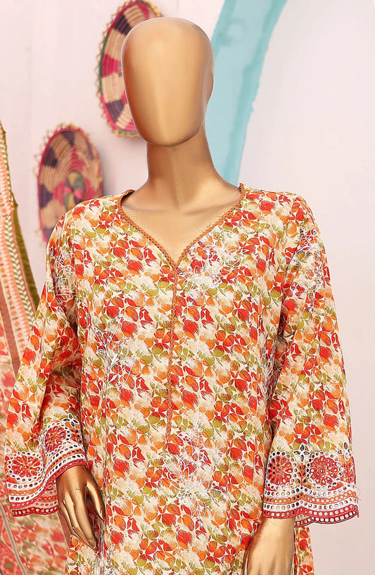 Bin Saeed Exclusive Lawnkari Collection 2024 Vol 05 - Design 02