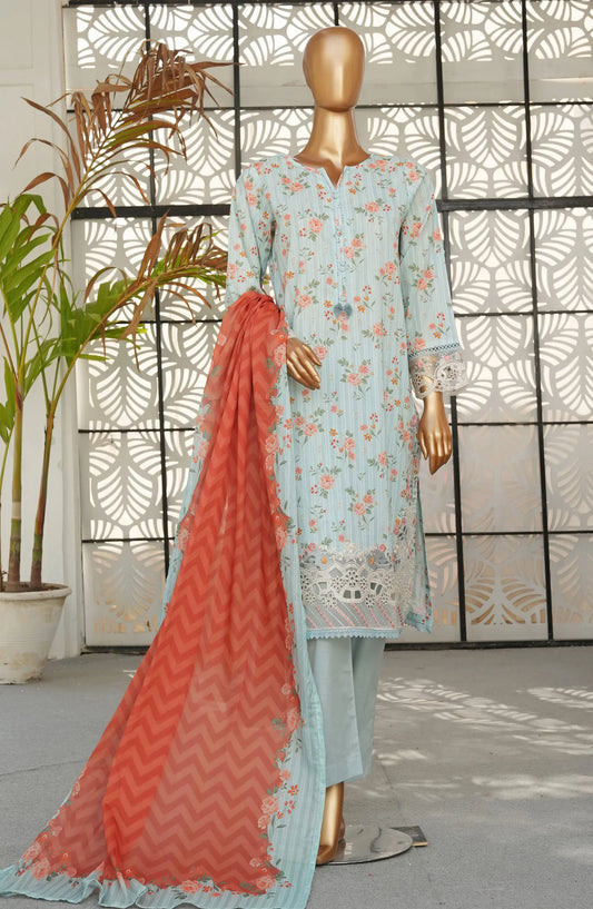 Sadabahar Cutwork Embroidered Lawn Collection Vol-3 - Design 02