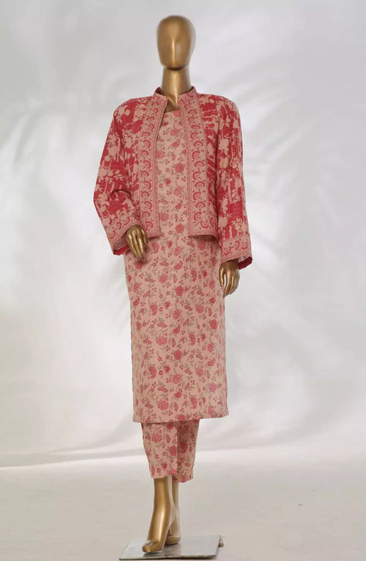 Bin Saeed Khaddar Printed Fusion Collection - Design 02