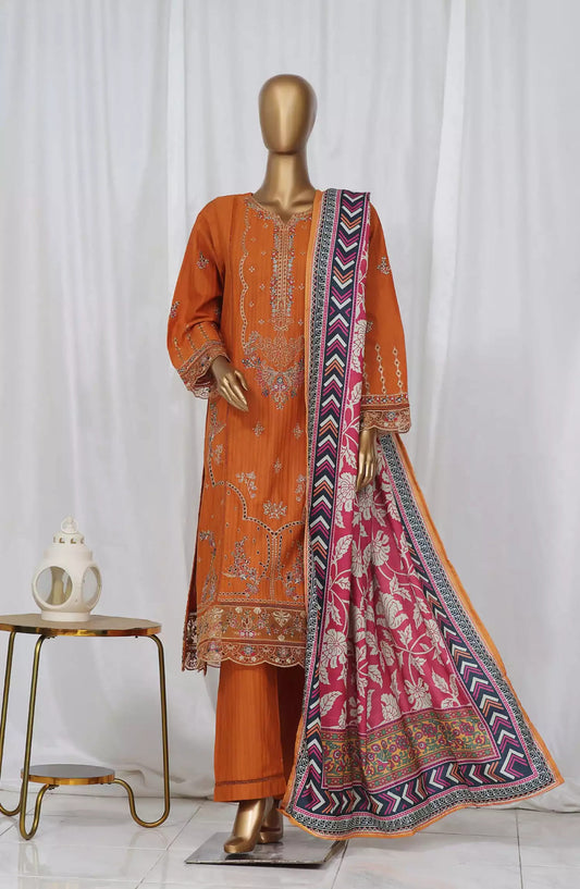Sadabahar Luxury Embroidered Khaddar Collection Vol 02-Design 02