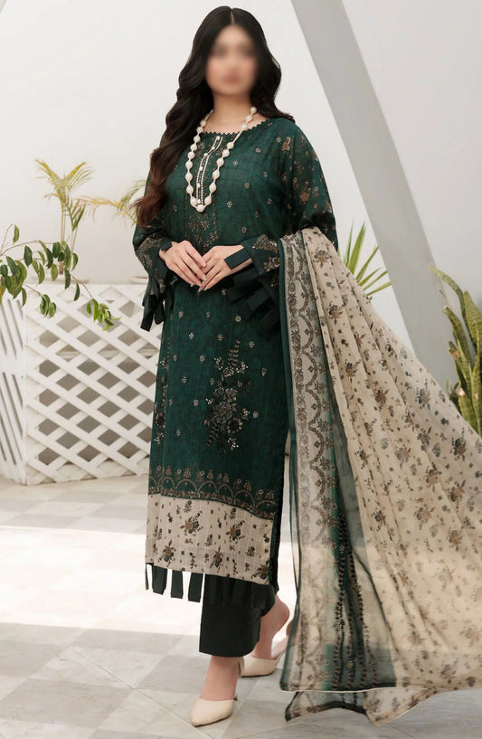 Noor E Hani Printed and Embroidered Lawn Collection Vol 43 - Design 02