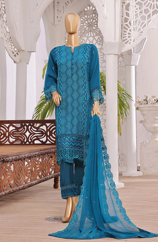 Dastan Chiffon Formal 3 PC Stitched Collection - Design 02