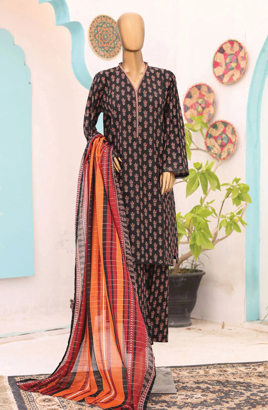 Bin Saeed Printed Lawn Collection 2024 Vol 13 - Design 02