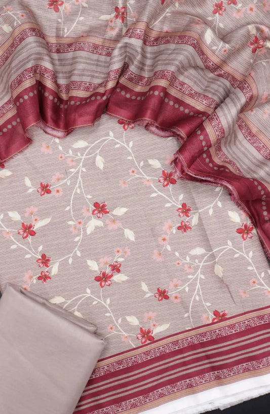 Bin Saeed Unstitched Printed Lawn Collection 2024 Vol 02 - Design-02