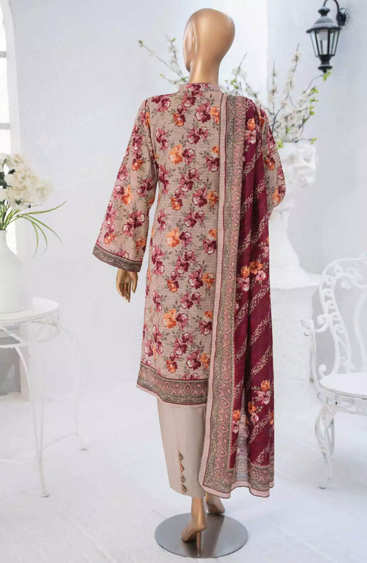 Safina Unstitch Fancy Cambric Collection 2024 Vol 03 - Design 03