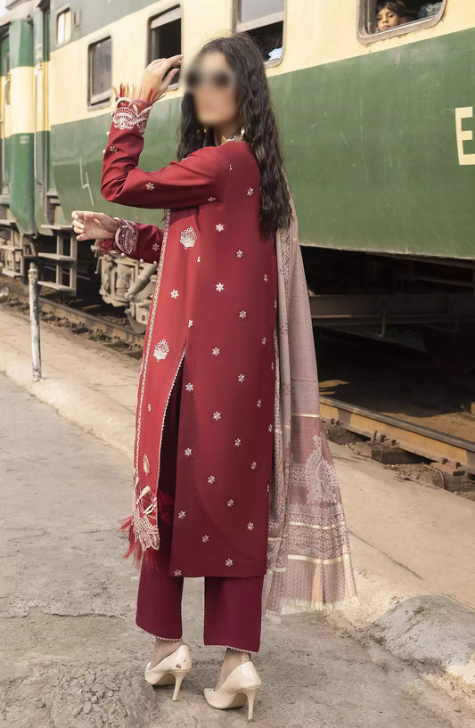 Rahgeer Embroidered Wool Collection By Humdum - Design 03