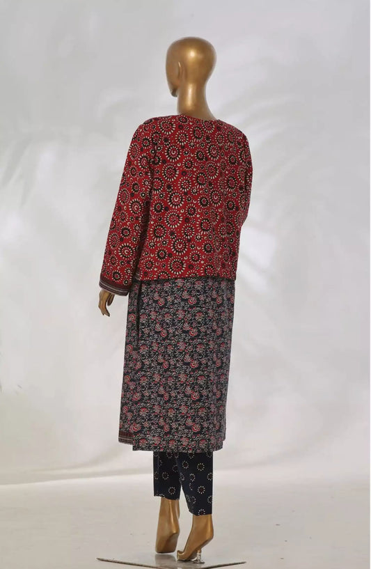 Bin Saeed Khaddar Printed Fusion Collection - Design 03