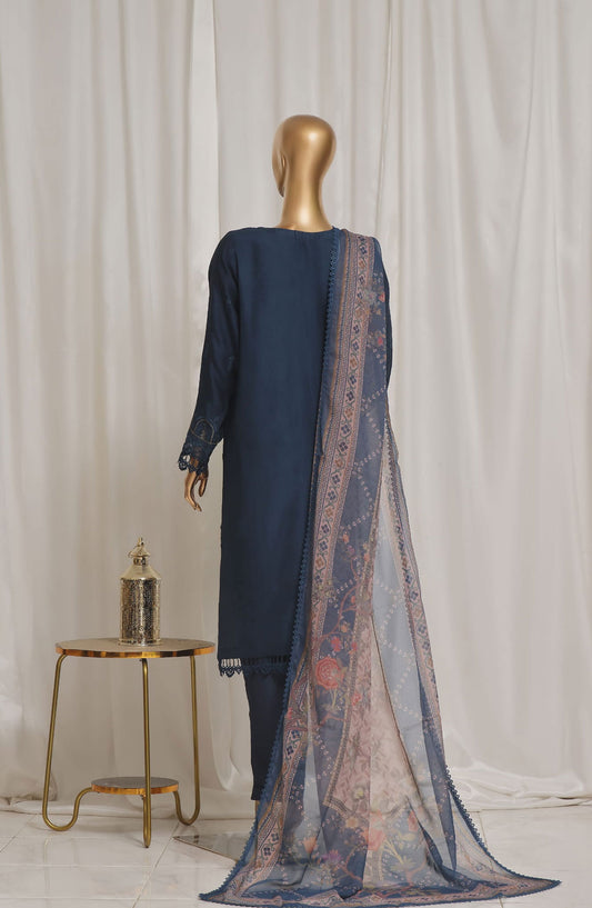 SADABAHAR Luxury Embroidered Viscose Silk Collection Vol 02 - Design 03