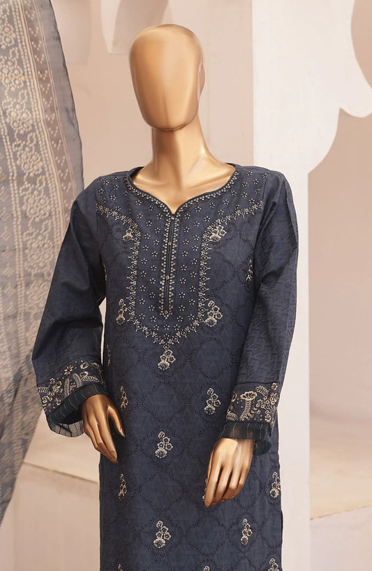 Qalamkar Lawn Pret Collection 2024 - Design 03