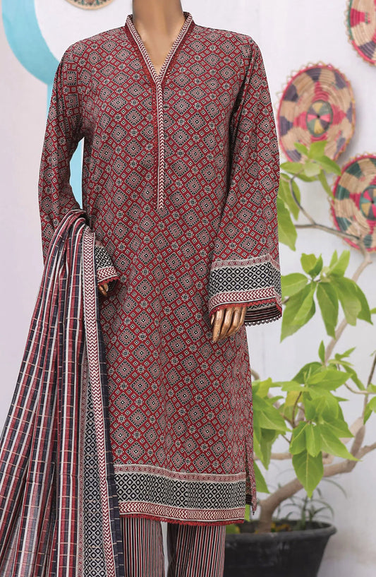 Bin Saeed Printed Lawn Collection 2024 Vol 13 - Design 03