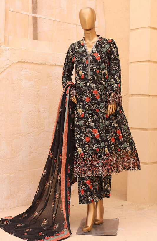 Bin Saeed Exclusive Frocks Embroidered Collection 2024 Vol 03 - Design 03