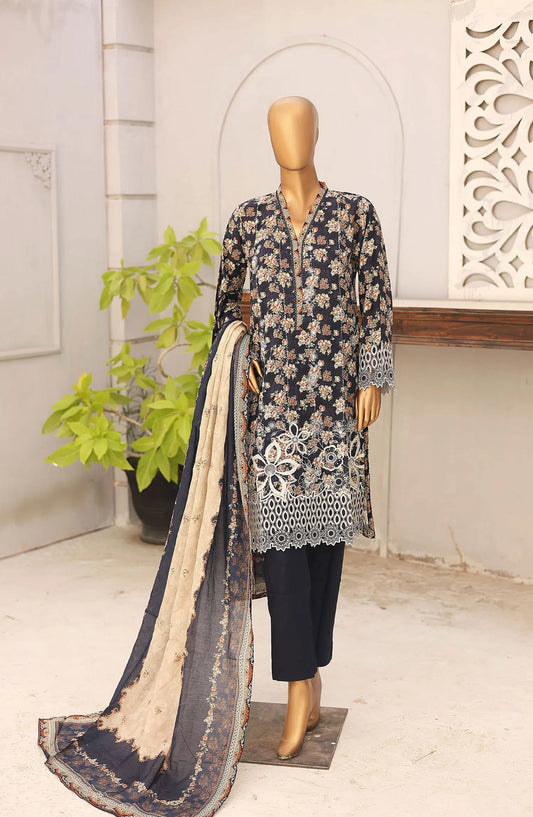 Bin Saeed Exclusive Lawnkari Collection 2024 Vol 05 - Design 03