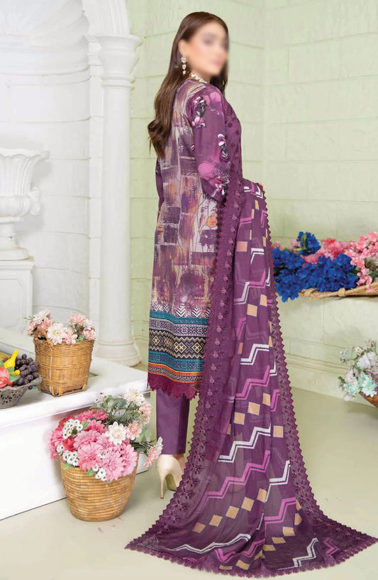 Reet Riwaj Digital Print and Embroidered Collection By Riaz Arts - Design-03