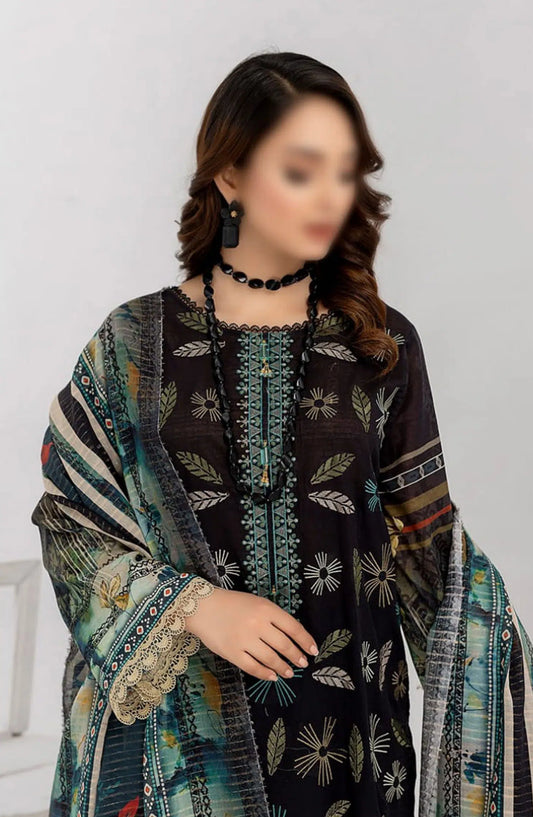 Jasmine Summer Digital Print Fancy Collection - Design 03