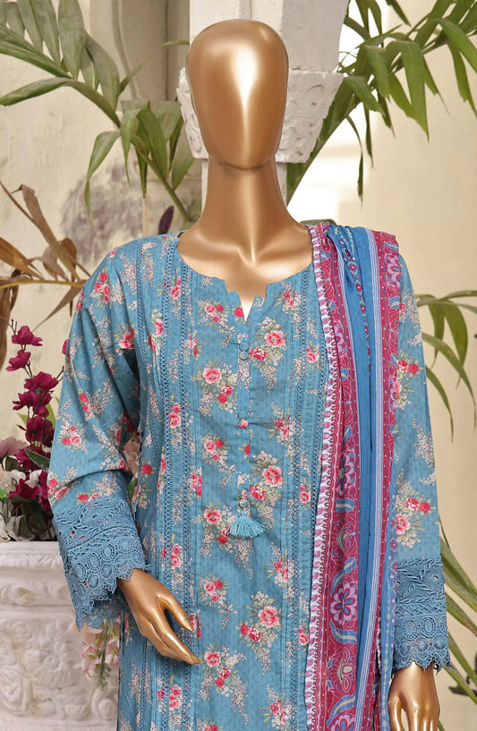 Sadabahar RANIA Luxury Lawn Lacework - Cutwork Collection - Design 03