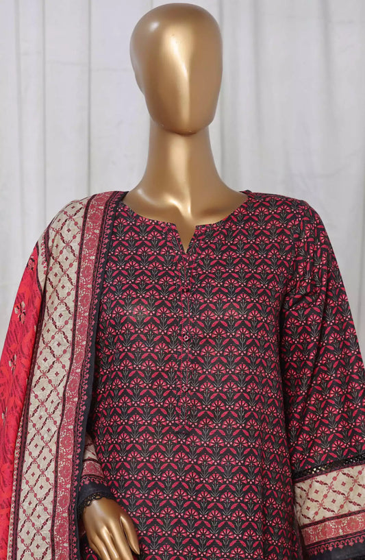 Sadabahar Khaddar Stitched Printed Collection 2024 - Design 03