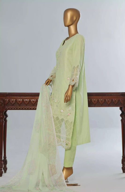 Bin Saeed Luxury RTW Cotton Embroidered Collection 2024 Vol 04 - Design 03
