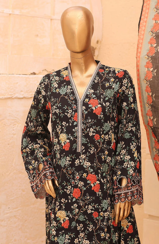 Bin Saeed Exclusive Frocks Embroidered Collection 2024 Vol 03 - Design 03