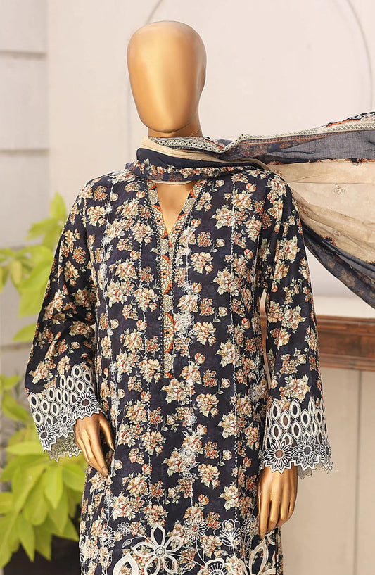 Bin Saeed Exclusive Lawnkari Collection 2024 Vol 05 - Design 03