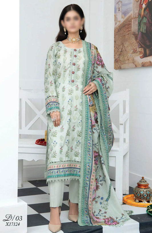 Mashaal Exclusive Digital Printed Collection By Riaz Arts - Design-03