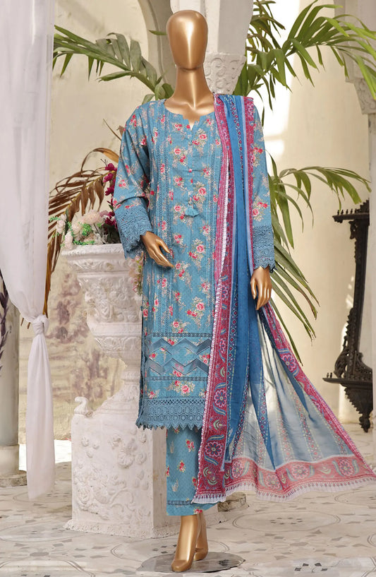Sadabahar RANIA Luxury Lawn Lacework - Cutwork Collection - Design 03