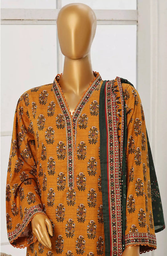 Bin Saeed Exclusive Printed Stitched Cotton Collection - Design 03