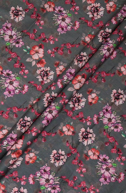 Classic Unstitched Cambric Printed Collection - Design 03