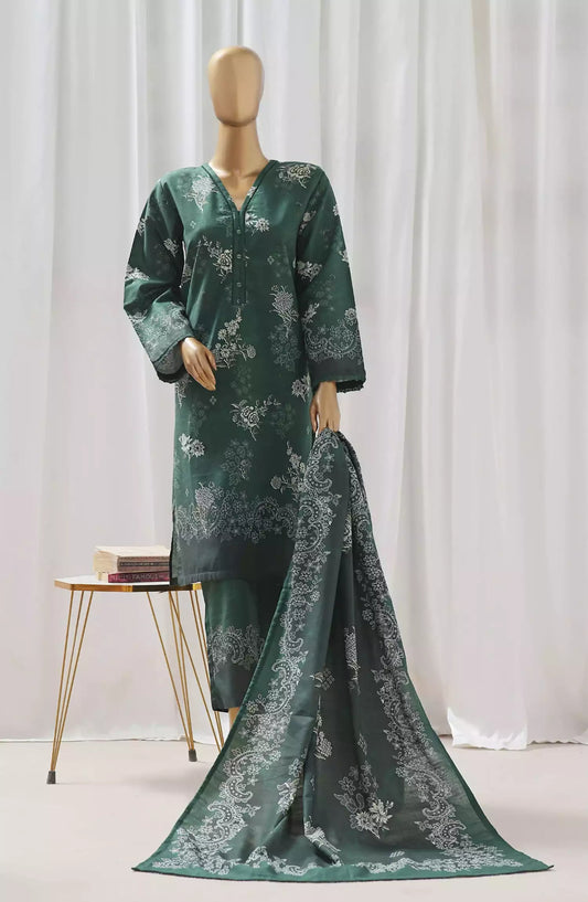 Sadabahar Khaddar Stitched Printed Collection 2024 Vol 02 - Design 03