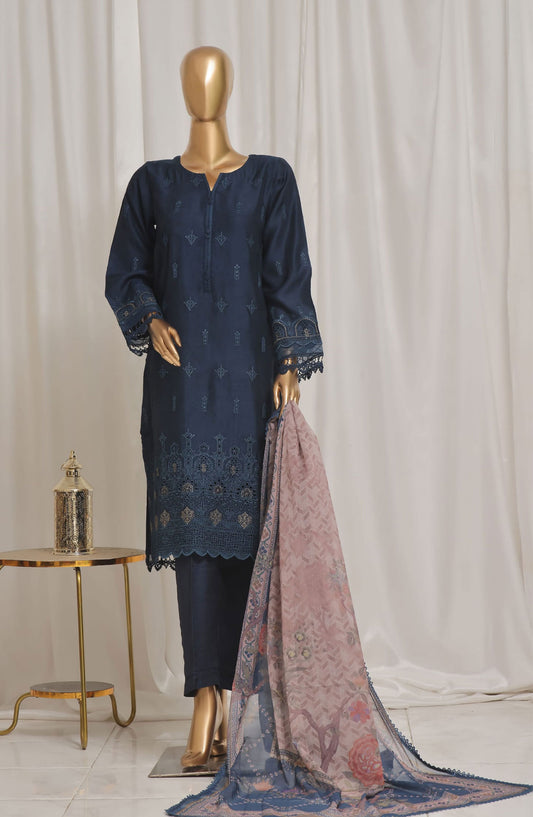 SADABAHAR Luxury Embroidered Viscose Silk Collection Vol 02 - Design 03