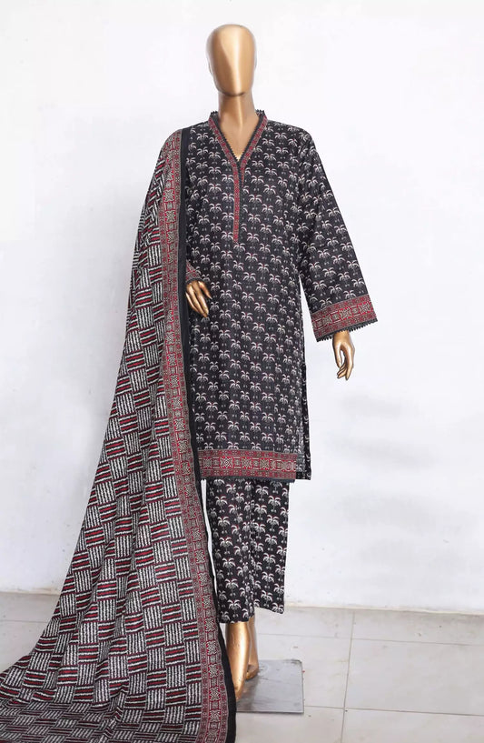 Bin Saeed Khaddar Winter Collection 2024 - Design 03