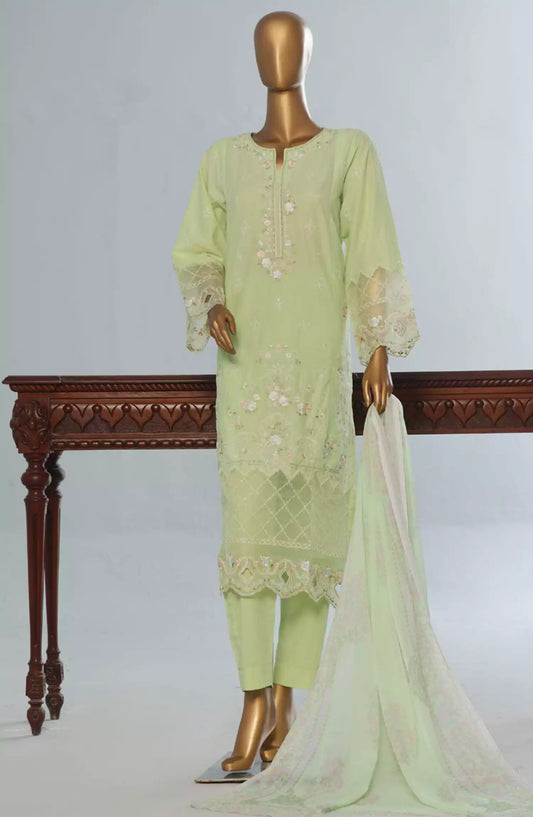 Bin Saeed Luxury RTW Cotton Embroidered Collection 2024 Vol 04 - Design 03