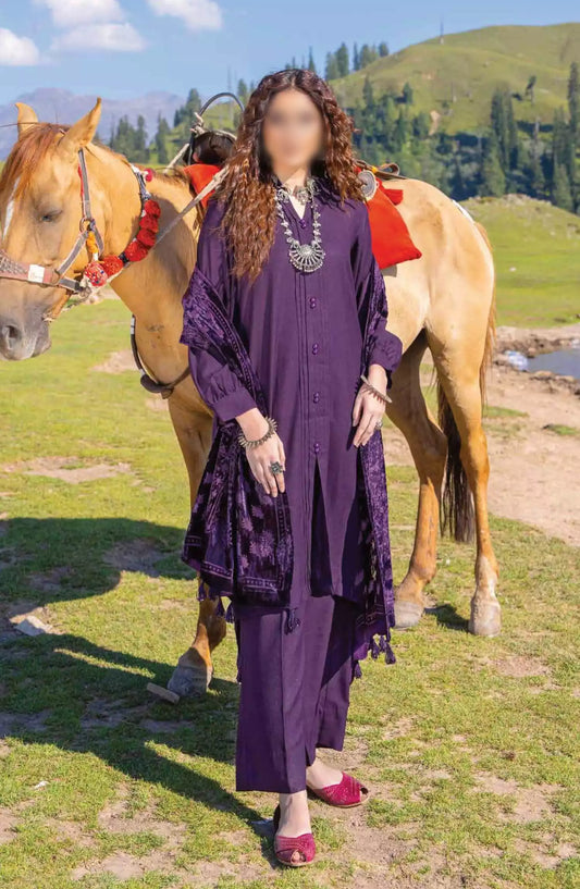 Virasat Exclusive Winter Collection By Riaz Arts - Design 03