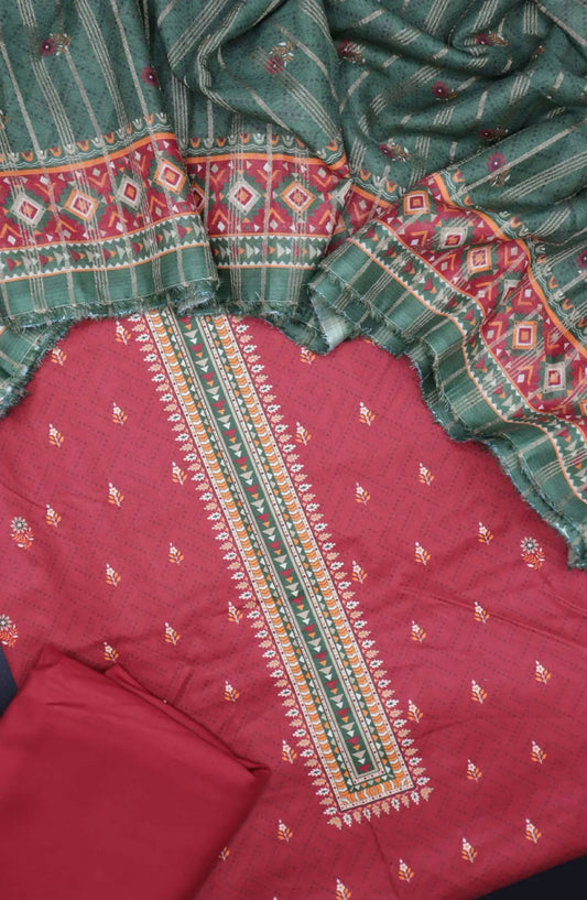 Bin Saeed Unstitched Printed Lawn Collection 2024 Vol 02 - Design-03