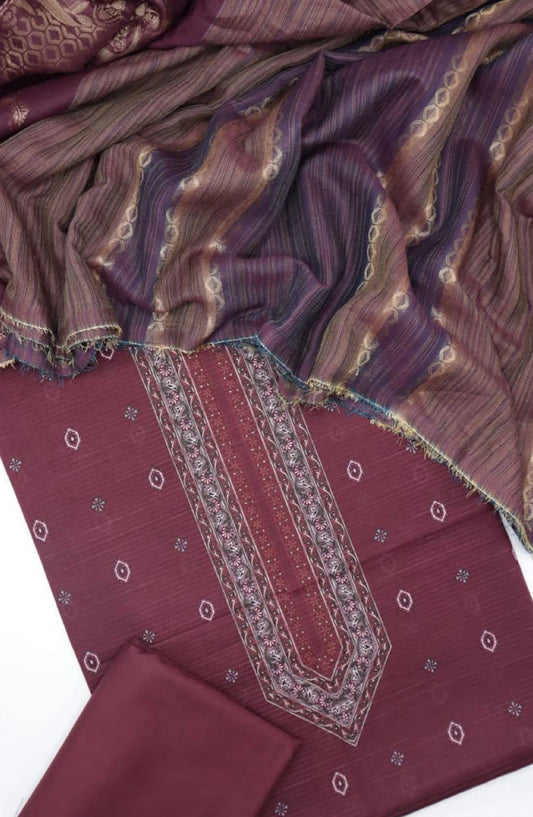 Ahava Printed Lawn 3 Pc Collection 2024 - Design 04