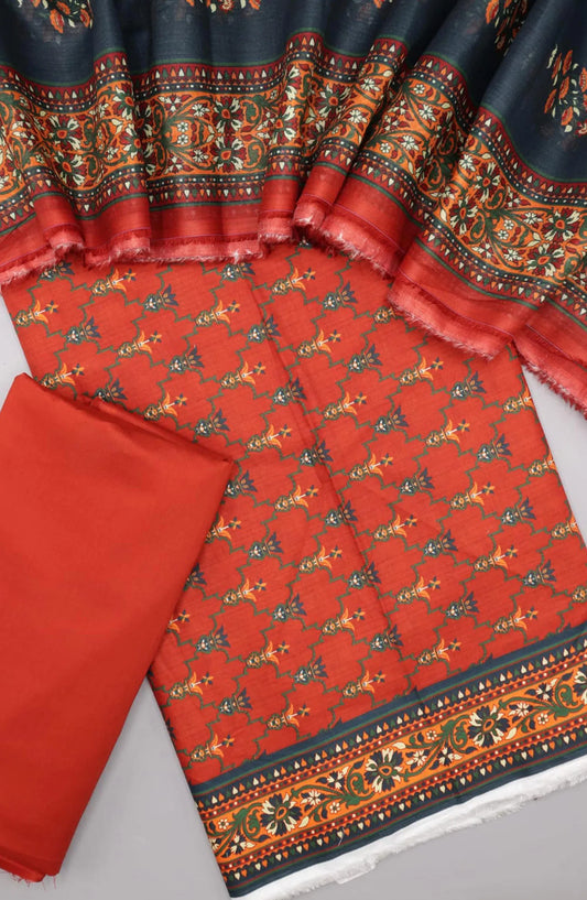 Bin Saeed Unstitched Printed Lawn Collection 2024 - BS - Design 04