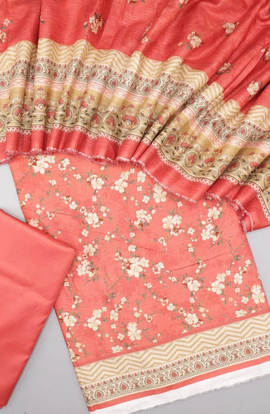 Bin Saeed Unstitched Printed Lawn Collection 2024 Vol 05 - Design 04