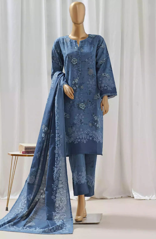 Sadabahar Khaddar Stitched Printed Collection 2024 Vol 02 - Design 04