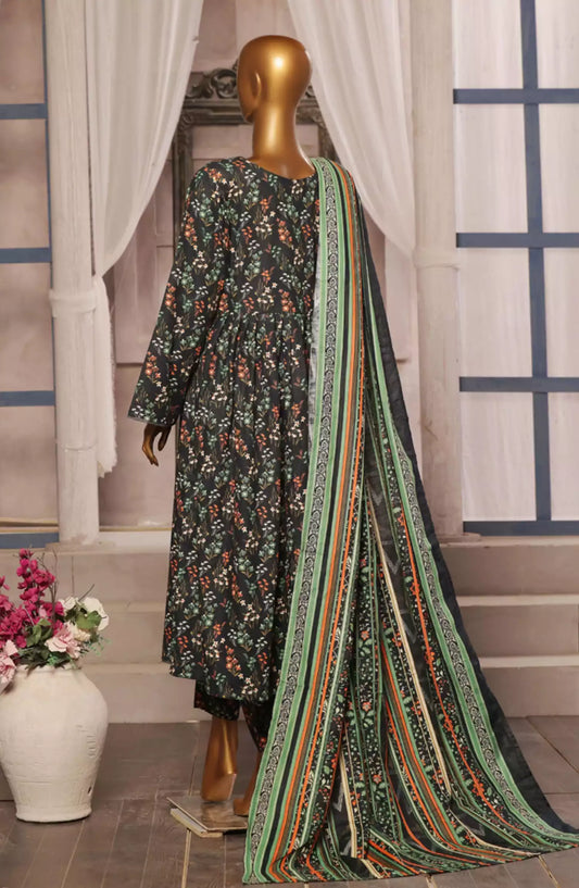 BIN SAEED Exclusive Printed Khaddar 3PC Collection Vol 01 - BS-EPK-Design 04
