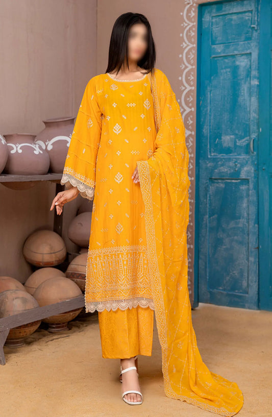 Signature Fancy Lawn Embroidered Collection Vol 02 2024 - Design 04