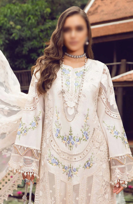 Maria B Unstitched Luxury Lawn Eid Edition 02 - Design 04
