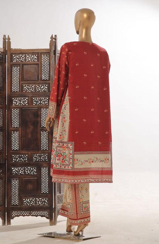 Bin Saeed Khaddar Printed Fusion Collection VOl 02 - Design 04