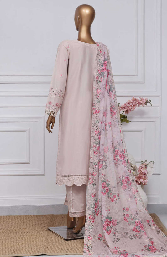 Sadabahar Embroidered Rod cotton Stitched 3 Piece - D-04 - SDB25LP - Purple - Festive Collection