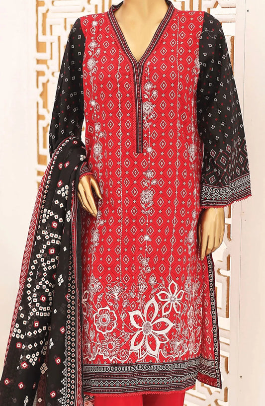Bin Saeed  Exclusive Embroidered 3 PC Collection 2024 - Design 04