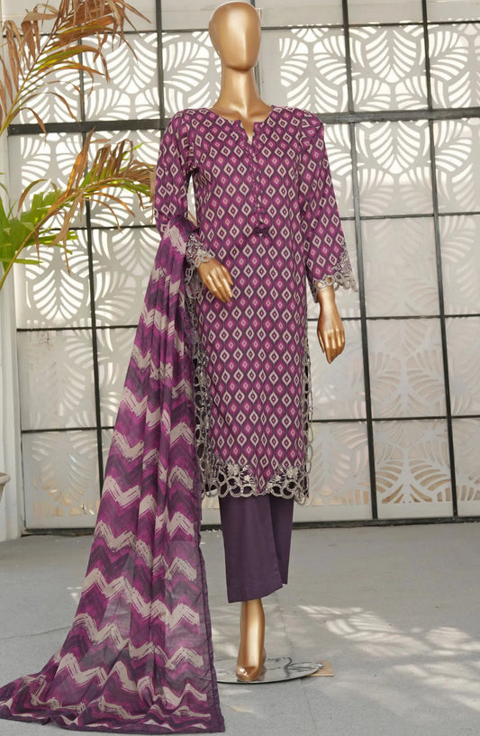 Sadabahar Cutwork Embroidered Lawn Collection Vol-3 - Design 04