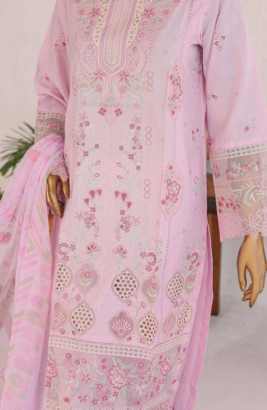 Bin Saeed Luxury Embroidered With Chiffon Dupatta Vol-2 - Design 04