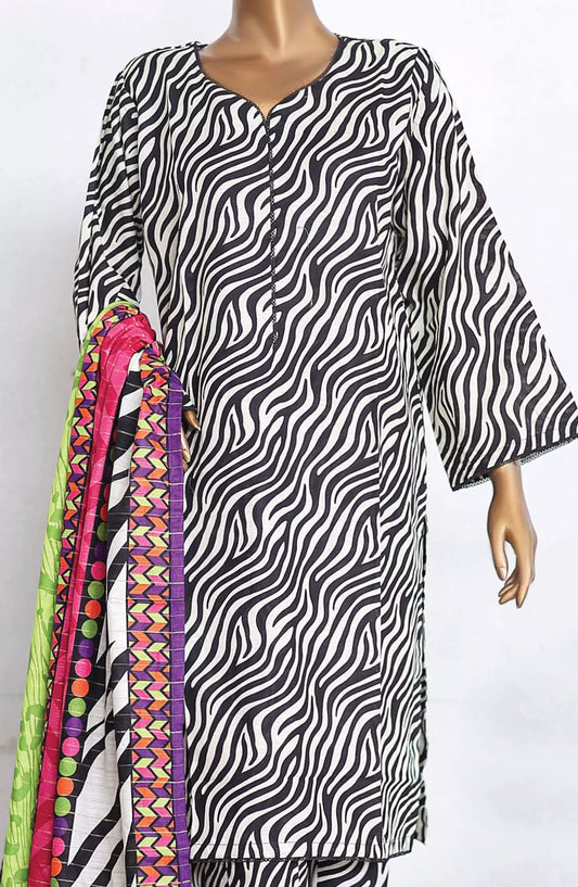 Bin Saeed Khaddar Winter Collection 2024 - Design 04